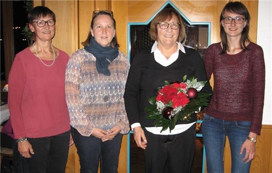 Blumen für Renate Spiegel: Die Familienpflegerin geht in den Ruhestand