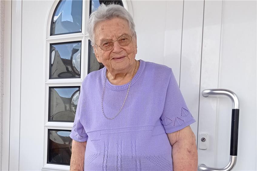 Einfaches, aber glückliches Leben: „Betha“ Schellhammer aus Heiligenzimmern ist 100 Jahre alt