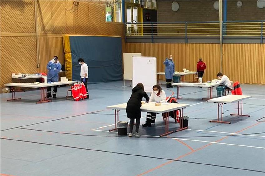 Es läuft wie am Schnürchen: Testzentren in Geislingen und Rosenfeld knacken 1000er-Marke