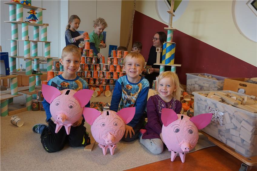 Musikverein Meßstetten unterstützt den Kindergarten „Arche Kunterbunt“