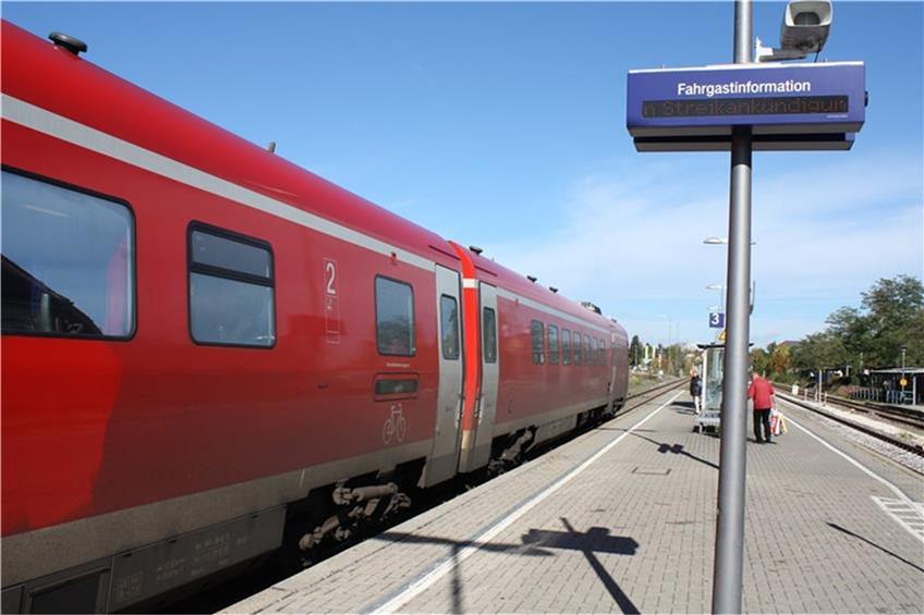 Bahnstreik: Zwischen Sigmaringen und Tübingen fährt kein Interregio-Express