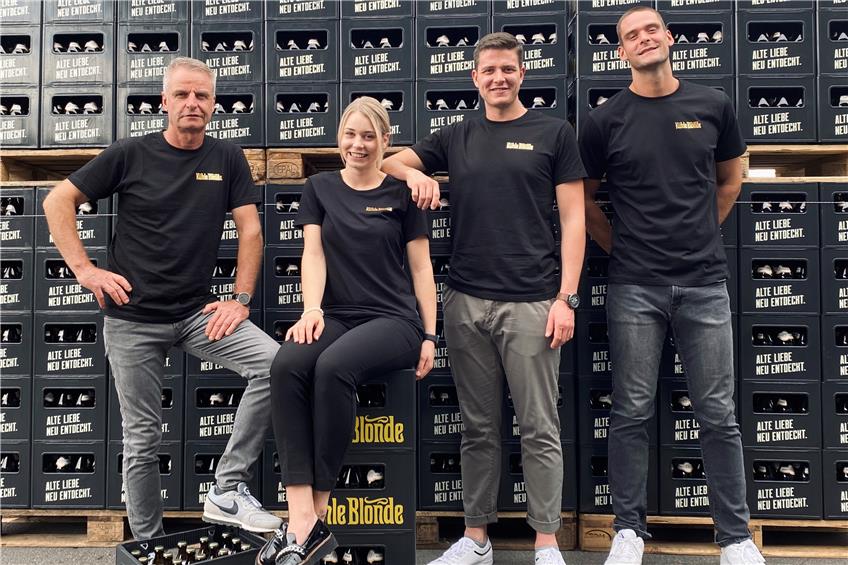 Familienprojekt Retrobier: Die Kommers aus Weilstetten erwecken „Kühle Blonde“ zu neuem Leben