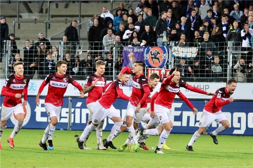 WFV-Pokal: Die TSG Balingen gewinnt bei den Stuttgarter Kickers mit 6:5 nach Elfmeterschießen