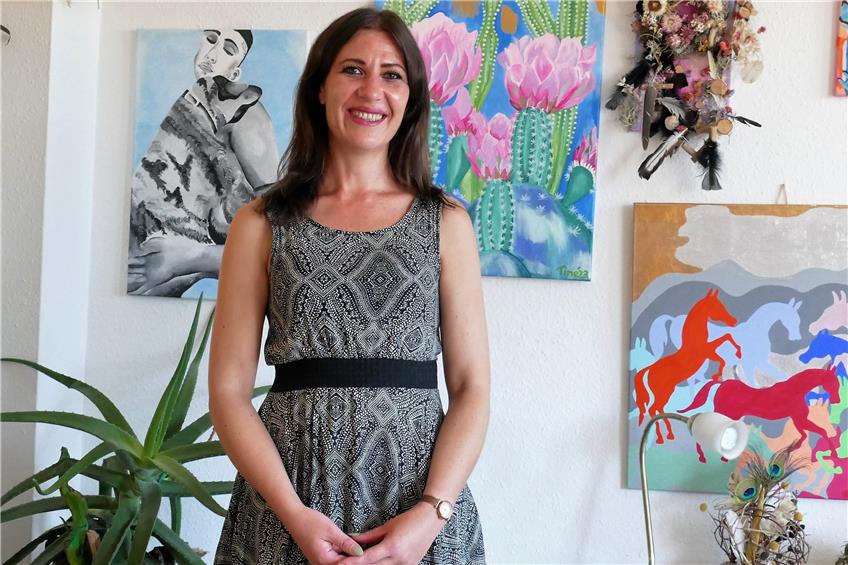 Kunst als Lebenselixier: Christine Goeke aus Albstadt lässt sich von der Natur inspirieren