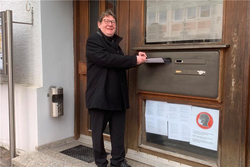 Bürgermeister Karl-Josef Sprenger bewirbt sich um eine weitere Amtszeit in Schömberg