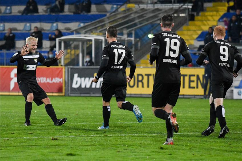 Später Ausgleich nach 2:0-Führung: TSG Balingen holt einen Punkt gegen die Hoffenheimer U 23
