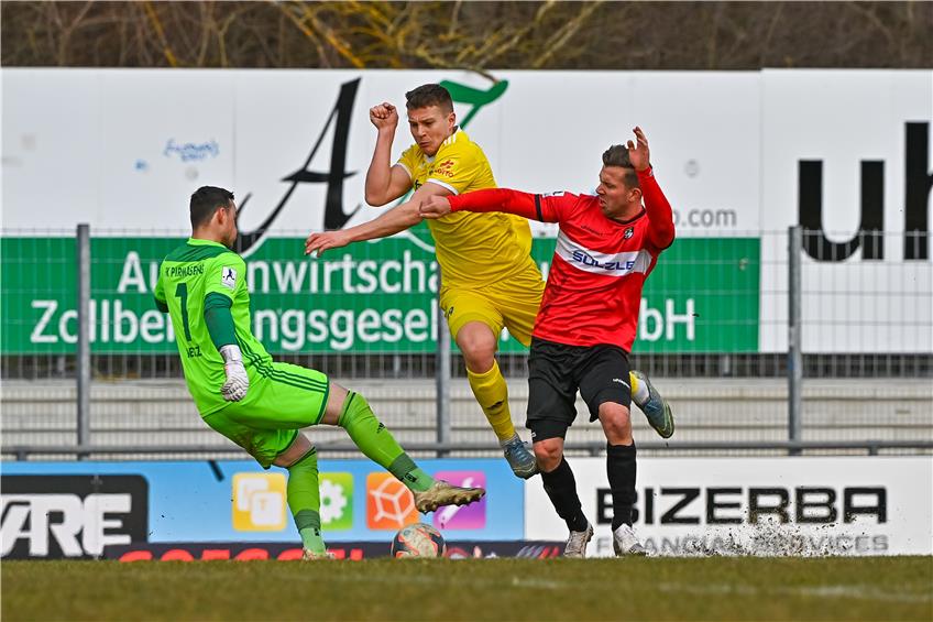 Wieder keine Tore: Der TSG Balingen fehlt gegen den FK Pirmasens die Durchschlagskraft