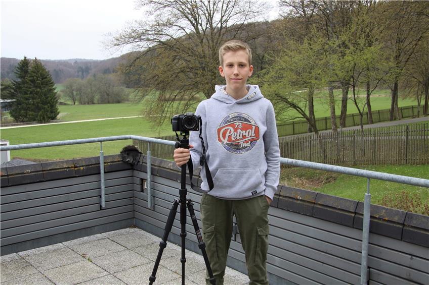 Junger Fotograf aus Onstmettingen bildet die Natur durch das Objektiv ab