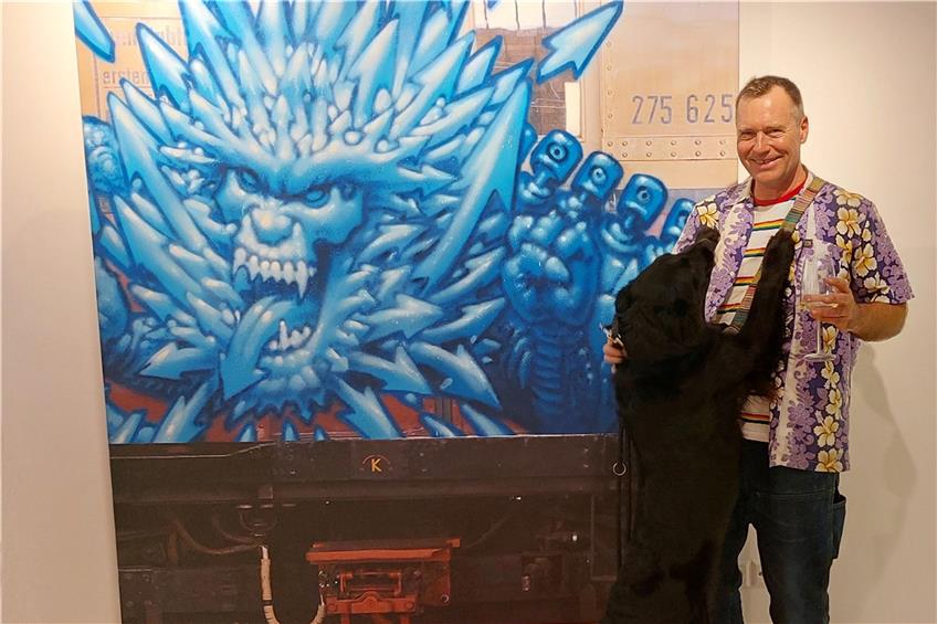 Hochkarätige Wimmelbilder lassen staunen: WON ABC stellt seine Graffiti-Kunst in Balingen aus