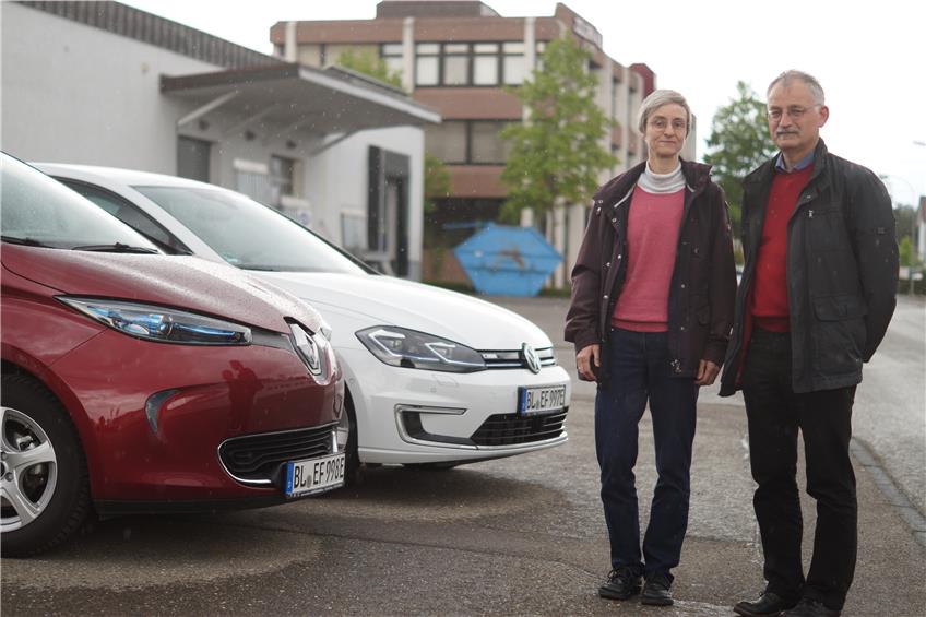 Zwei Elektroautos für alle: Dieses Ehepaar will in Balingen Carsharing anbieten