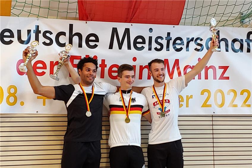 Bronze bei der deutschen Meisterschaft: Max Maute verpasst die WM-Qualifikation