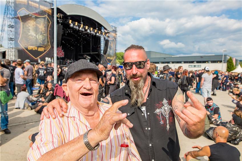 Bang Your Head: 90-Jähriger ist der Star bei den Metalfans