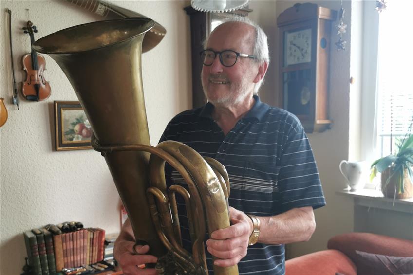 Mehr als nur ein Hobby: Günter Löffelmann lebt für die Musik und sammelt seltene Instrumente