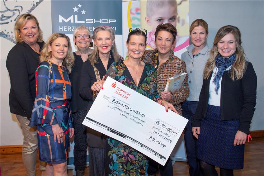 ML Shop in Winterlingen feiert Jubiläum mit illustren Gästen – und spendet 10.000 Euro