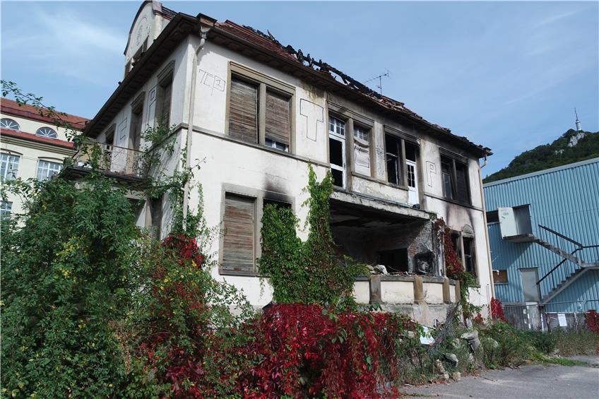 Ebinger Brandruine: Wie es mit der Villa Maag weitergeht