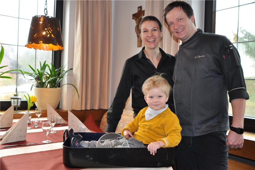 Nadine und Daniel Thyrann setzen die Familientradition im Rosenfelder Rosenhof fort 