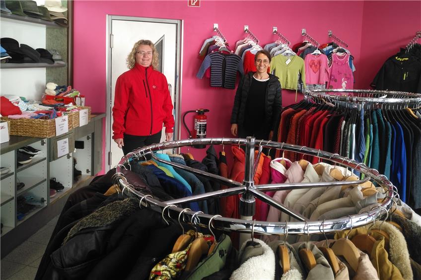 Lockdown: Team und Kunden fiebern Wiederöffnung des Balinger DRK-Kleiderladens entgegen