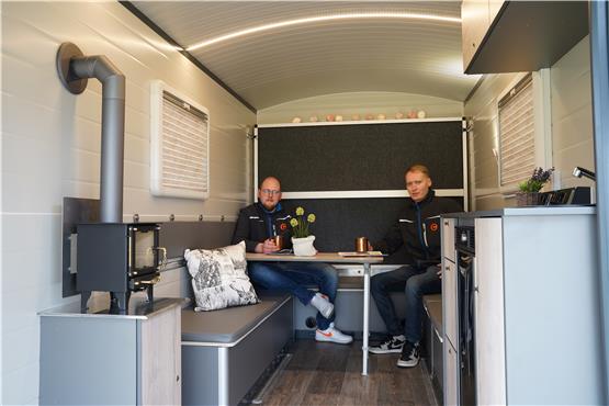 Für Bauwagenromantiker und Vanlife-Fans: Brüder aus Engstingen bauen Caravane