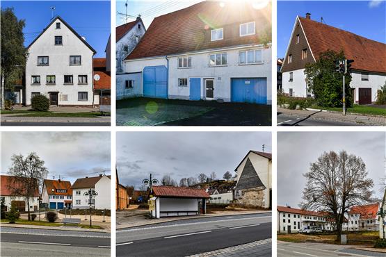 In Meßstetten weichen alte Häuser neuen – noch nicht konkretisierten – Projekten
