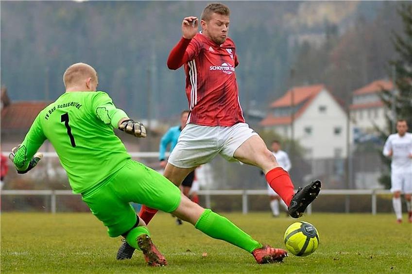 1:1 gegen Bad Schussenried: Nico Heckendorf sichert Straßberg einen Punkt