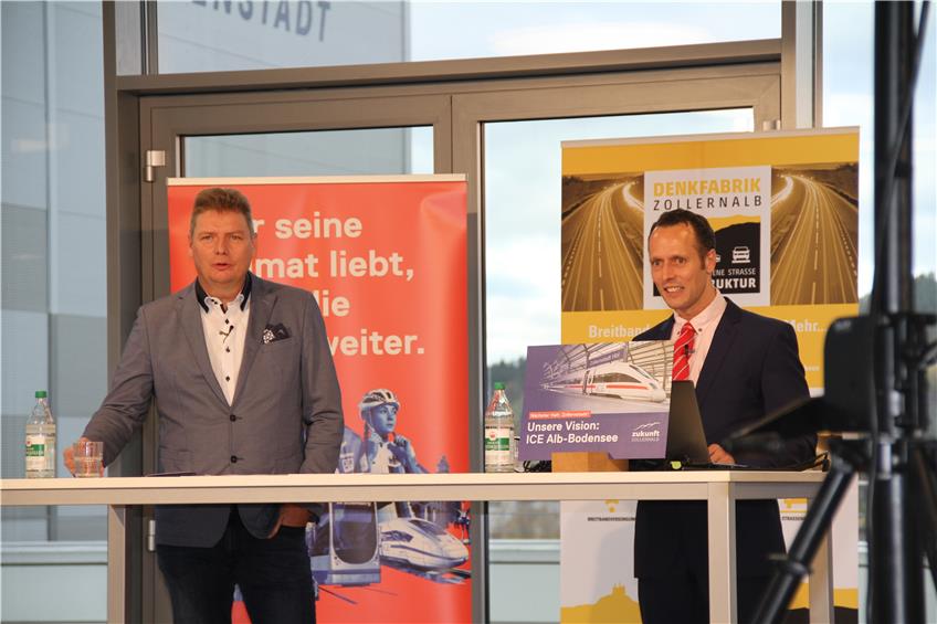 Mit dem Intercity nach Norden: Denkfabrik Zollernalb stellt Leuchtturmprojekt vor