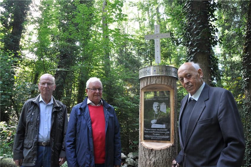 Fortiter in fide: Neue Palmbühl-Gedenkstätte erinnert an Bischof Sprolls mutiges Wirken