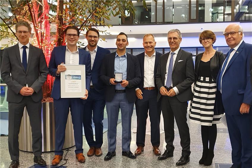 Junge Partnerfirma der Rosenfelder Sülzle-Gruppe mit „Lothar-Späth-Award“ ausgezeichnet