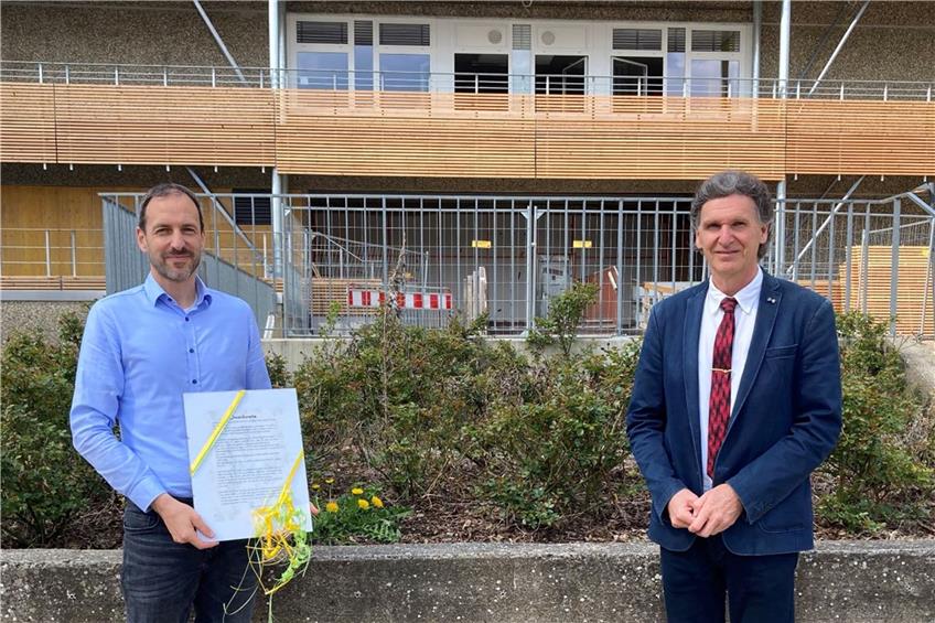 Rainer Schwab ist nun offiziell neuer Chef der Rosenfelder Iselin-Schule