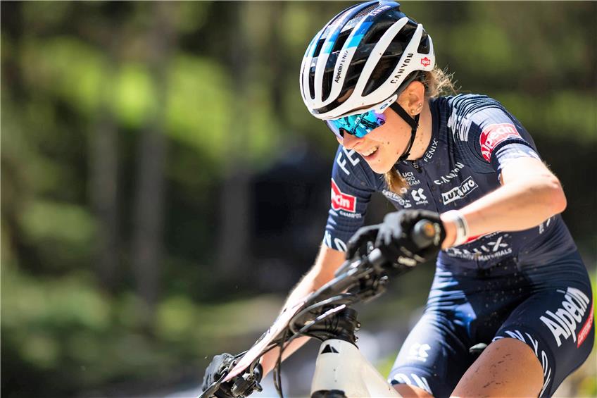 Platz acht beim Swiss Bike Cup: Ronja Eibl noch mit Nachholbedarf