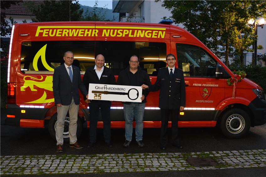 Nusplinger Feuerwehr-Kommandant: Mit Gottes Segen fährt es sich entspannter zu Einsätzen