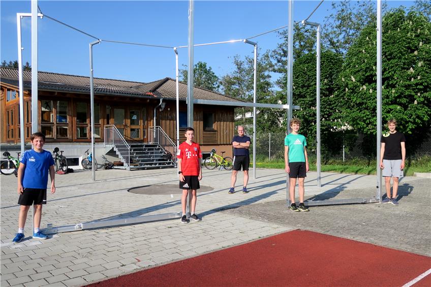 Unter Auflagen: Leichtathleten des TSV Geislingen trainieren wieder auf der Sportanlage