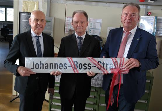 JBO-Chef Heinz Boss bekommt „eigene“ Straße zum 80. Geburtstag
