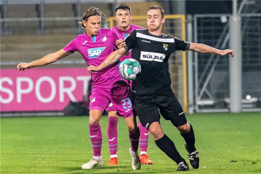 Später Ausgleich nach 2:0-Führung: TSG Balingen holt einen Punkt gegen die Hoffenheimer U 23