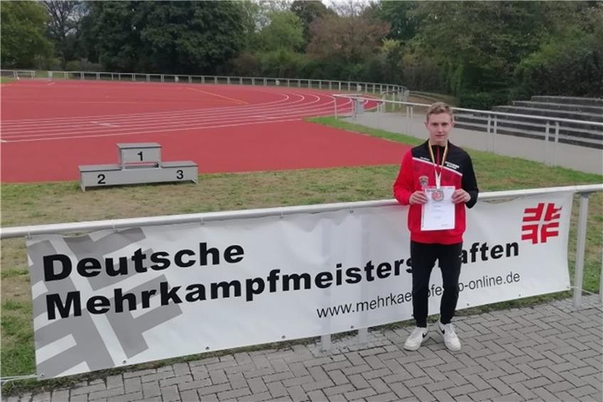 Deutsche Mehrkampfmeisterschaften in Bruchsal: Anne Ammann schnappt sich Silber