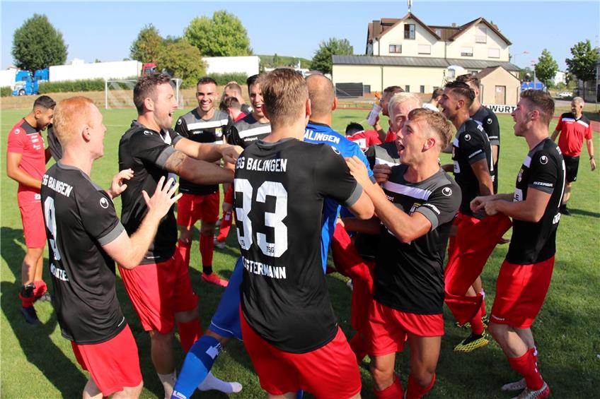 TSG Balingen gewinnt in Pfedelbach mit 4:0 – und steht im Finale des WFV-Pokals
