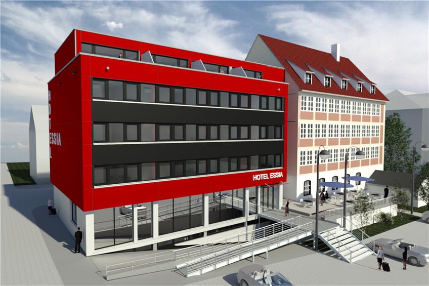 Voll digital: Das neue Hotel Essia in Ebingen soll Ende des nächsten Jahres öffnen