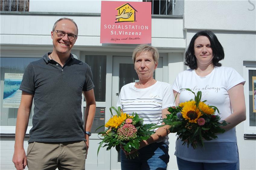 Neue Pflegedienstleitung: Wechsel in der Ebinger Sozialstation St. Vinzenz