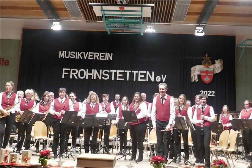 Gelungene Premiere beim Jahreskonzert des Musikvereins Frohnstetten