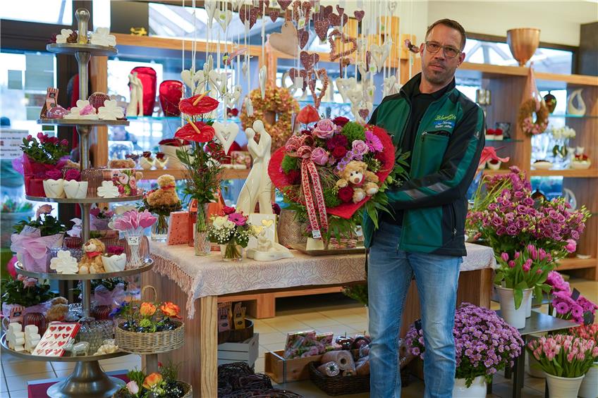 Tausend Rosen für die Liebe: Blumen Jetter in Balingen ist gerüstet für den Valentinstag