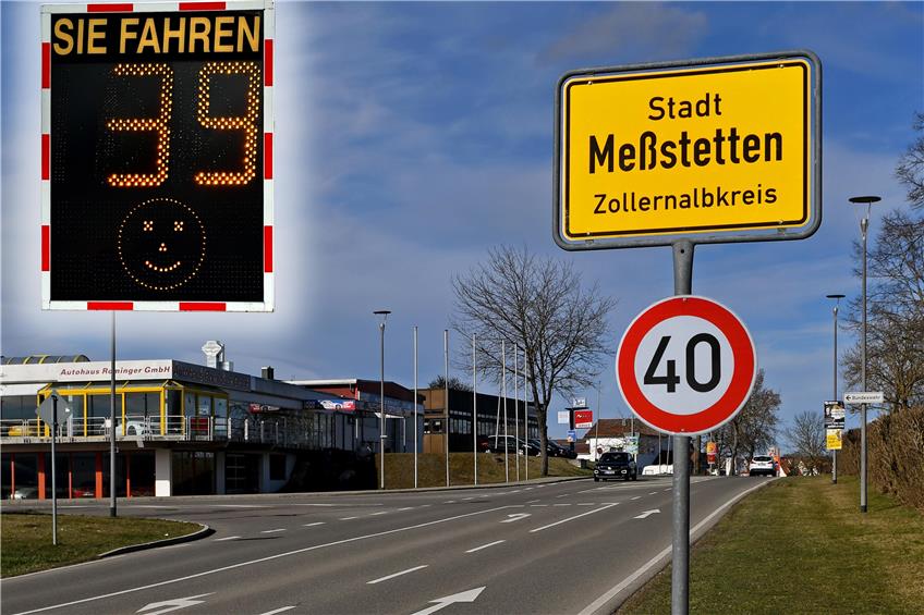 Verkehrssicherheit in Meßstetten: Tempo 30 oder 40 im Hauptort? Gemeinderat zögert noch