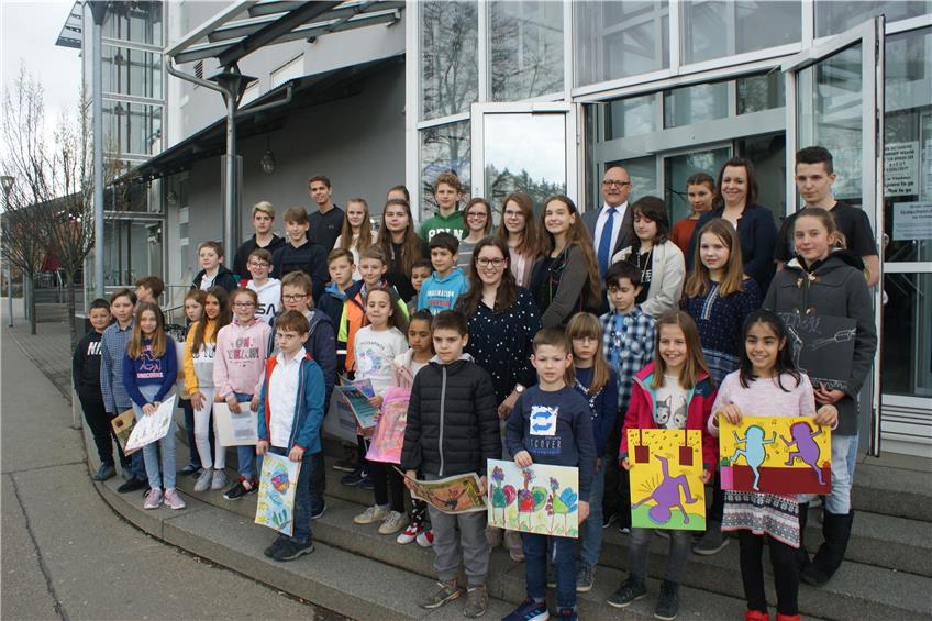Preisträger beim 49. Jugendwettbewerb der Volksbank Hohenzollern-Balingen ausgezeichnet