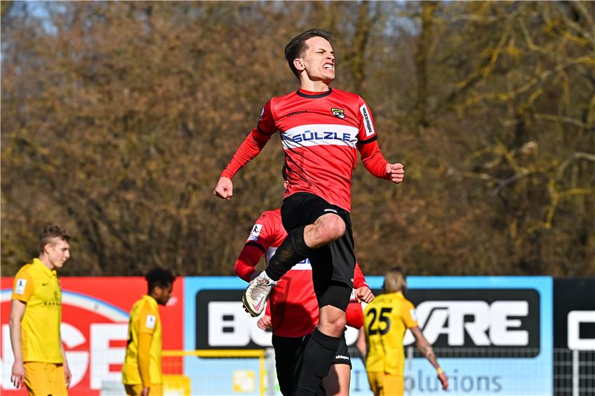 Guarino-Tor beschert TSG Balingen einen verdienten Regionalliga-Punkt gegen Großaspach