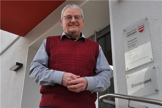 In jedem den Menschen sehen: Nach 47,5 Jahren verlässt Hubert Gulde das Geislinger Rathaus