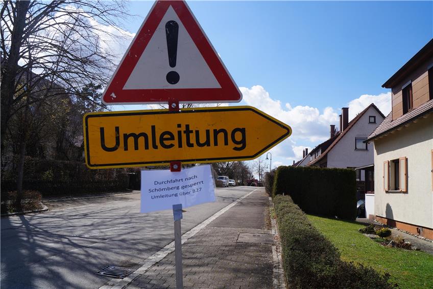 Dotternhausener Bauhof top, Umleitung ein Flop: Arbeiten laufen gut, aber Verkehr macht Ärger