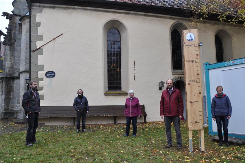 „Welsche Haube“ der Rosenfelder Stadtkirche ist Herausforderung für Restauratoren