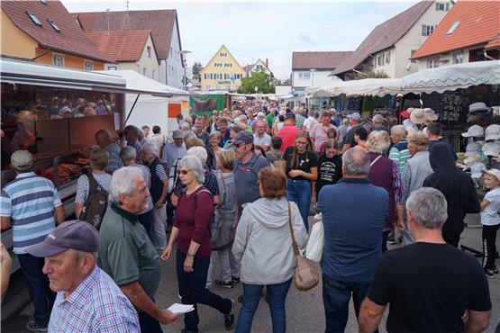 Augustmärkt in Leidringen: Einmal im Jahr wird das kleine Dorf zum Mittelpunkt des Landkreises