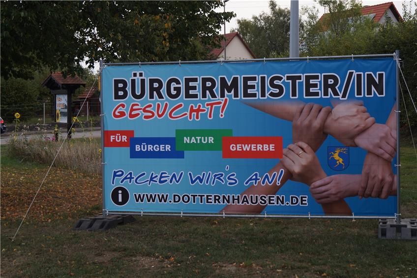 Bürgermeister gesucht: Dotternhausen sucht auf ungewöhnliche Weise einen neuen Dorfchef