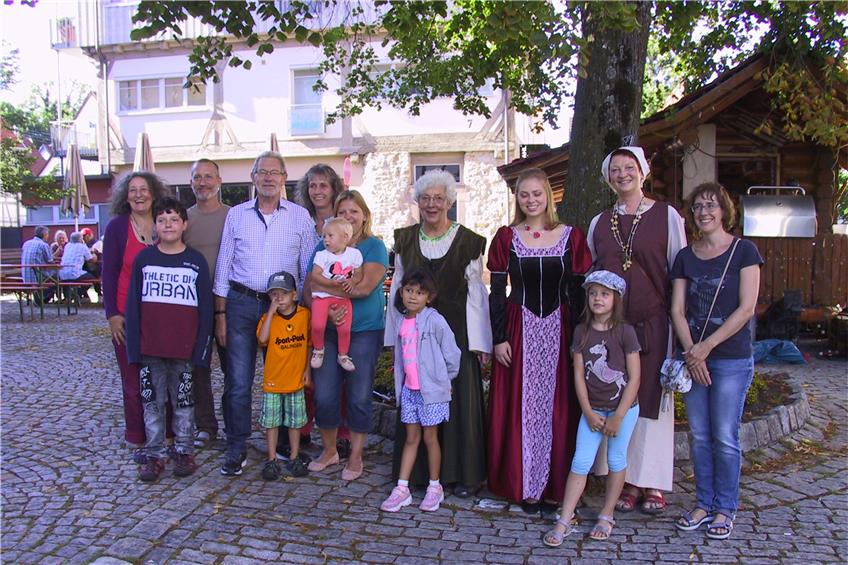 Besuch von Ursula: Historie stand im Mittelpunkt des Rosenfelder Altstadtabends