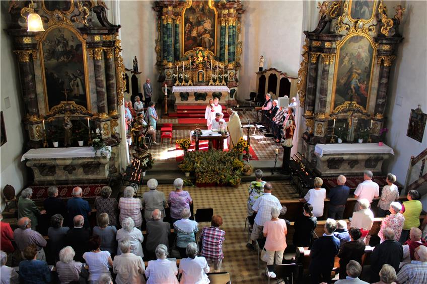 Mit Kräutern gegen das Böse: Viele Gläubige feiern am Sonntag Patrozinium auf dem Palmbühl