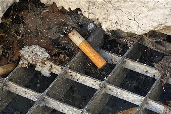 Ebinger City ist kein Aschenbecher: Warum man Zigarettenkippen nicht achtlos wegwerfen sollte